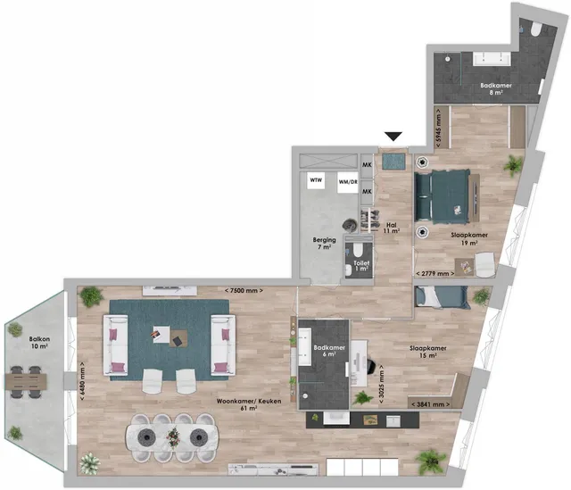 Arnhems Blond Huis 6.1.1/6.2.1/6.3.1