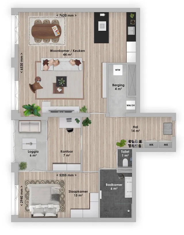 Arnhems Blond Huis 6.1.2/6.2.2/6.3.2