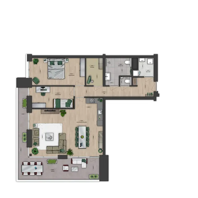 Hoekappartementen