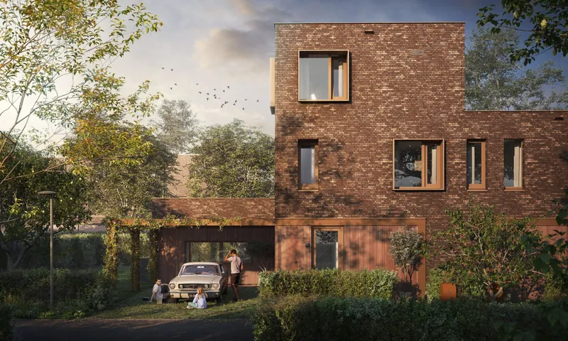 Tuinvilla Damastbloem, half vrijstaand type D en D1
